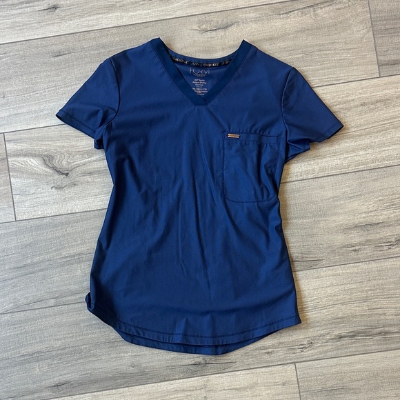 Cherokee Tops - Cherokee 360 stretch scrub top Navy XXS